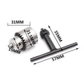 JT0 Motor Drill Chuck for Wood Working Machine (0-34mm Clamping Range)