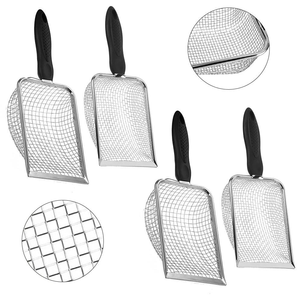 4X Soil Sieve for Garden - Sand, Compost, Dirt Separation