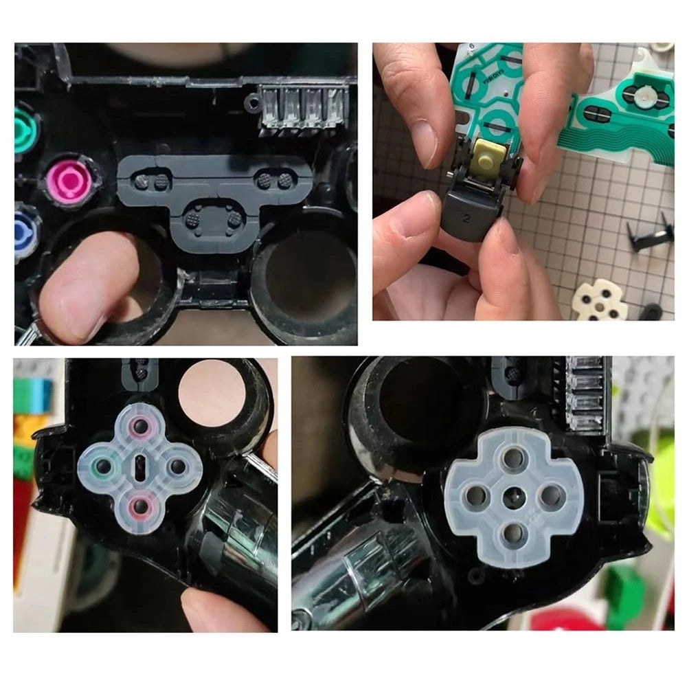 Conductive Rubber Pads for Controller Buttons Repair Replacement