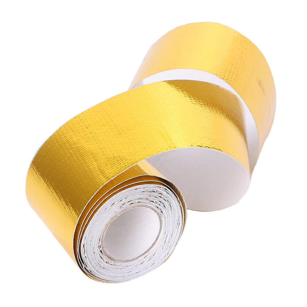 Reflective High Temperature Heat Shield Wrap Tape - 1 Roll