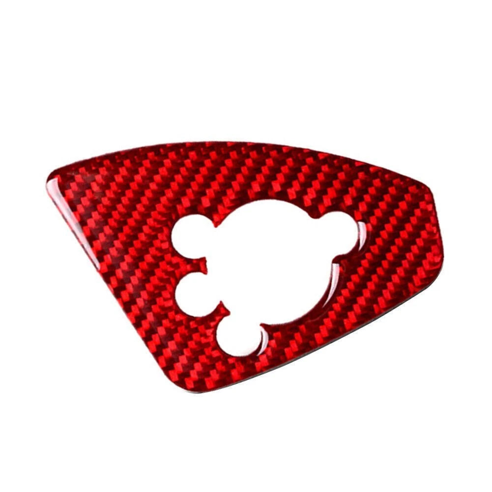 Interior Door Lock Knob Cover Trim for Audi TT TTRS (2008–2014) Red