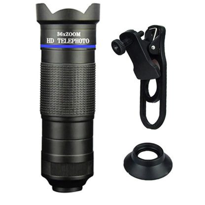 36X Wide Angle Telephoto Lens for Smartphones (Universal)