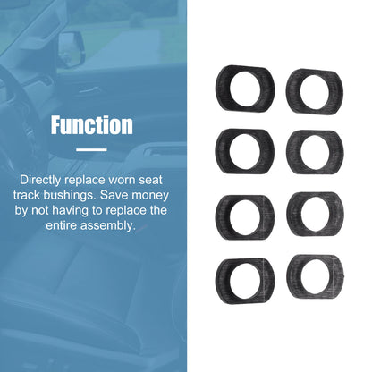 8pcs Power Seat Track Repair Gasket for (No. 5011119AA/5016605AA)