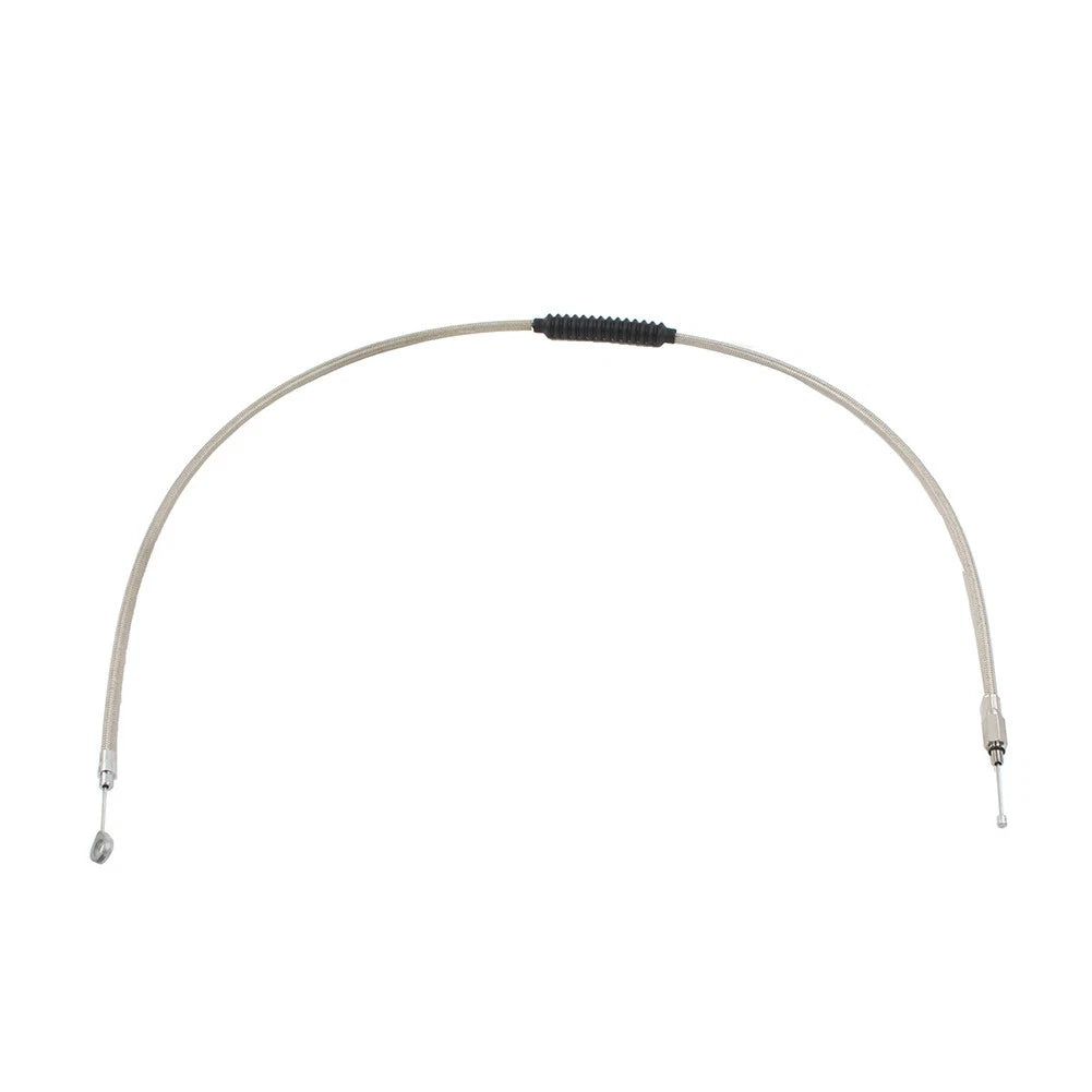 New Stainless Clutch Cable For Harley Dyna FXDWG Softail Fatboy FLSTF Road Glide