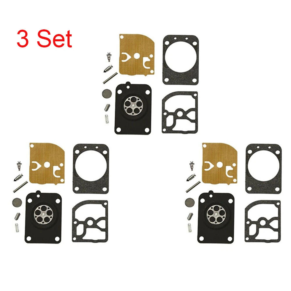 Set of 3 Carburetor Repair Kits for Stihl TS410 TS420 (RB-151, 4238 007 1061)