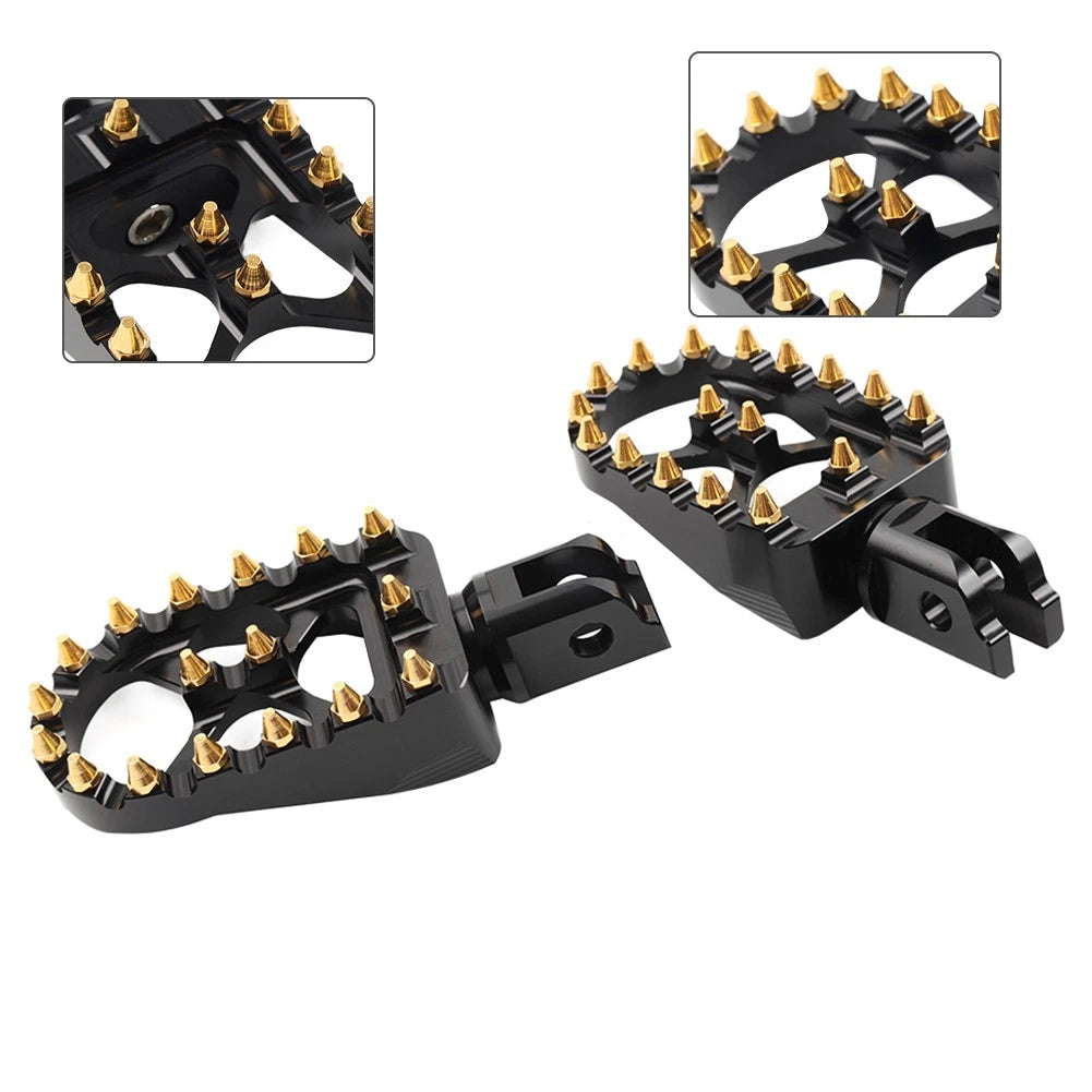 2X MX Style Foot Pegs for Harley Softail (2018–2023)