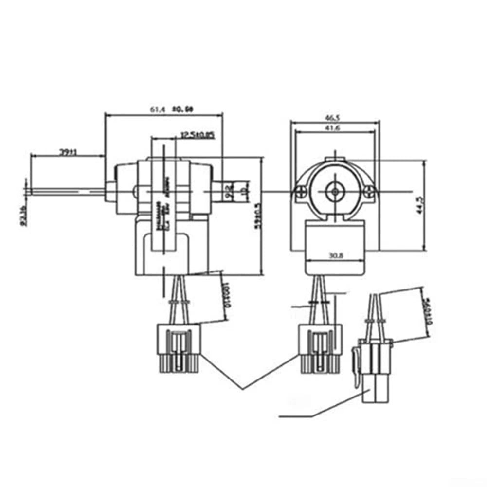 Evaporator Fan Motor for Refrigerator (Efficient Cooling)