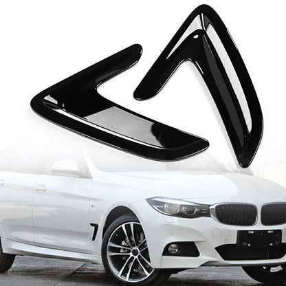 Fender Air Wing Vent Trim for BMW 3 Series GT (2013–2017) Black