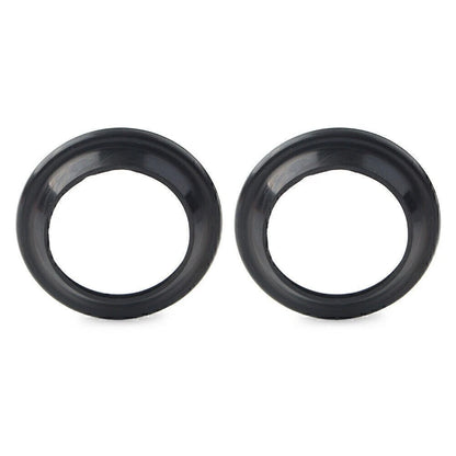 2X Front Fork Damper Shock Absorber Dust Seals for Motorcycle (49X60MM)