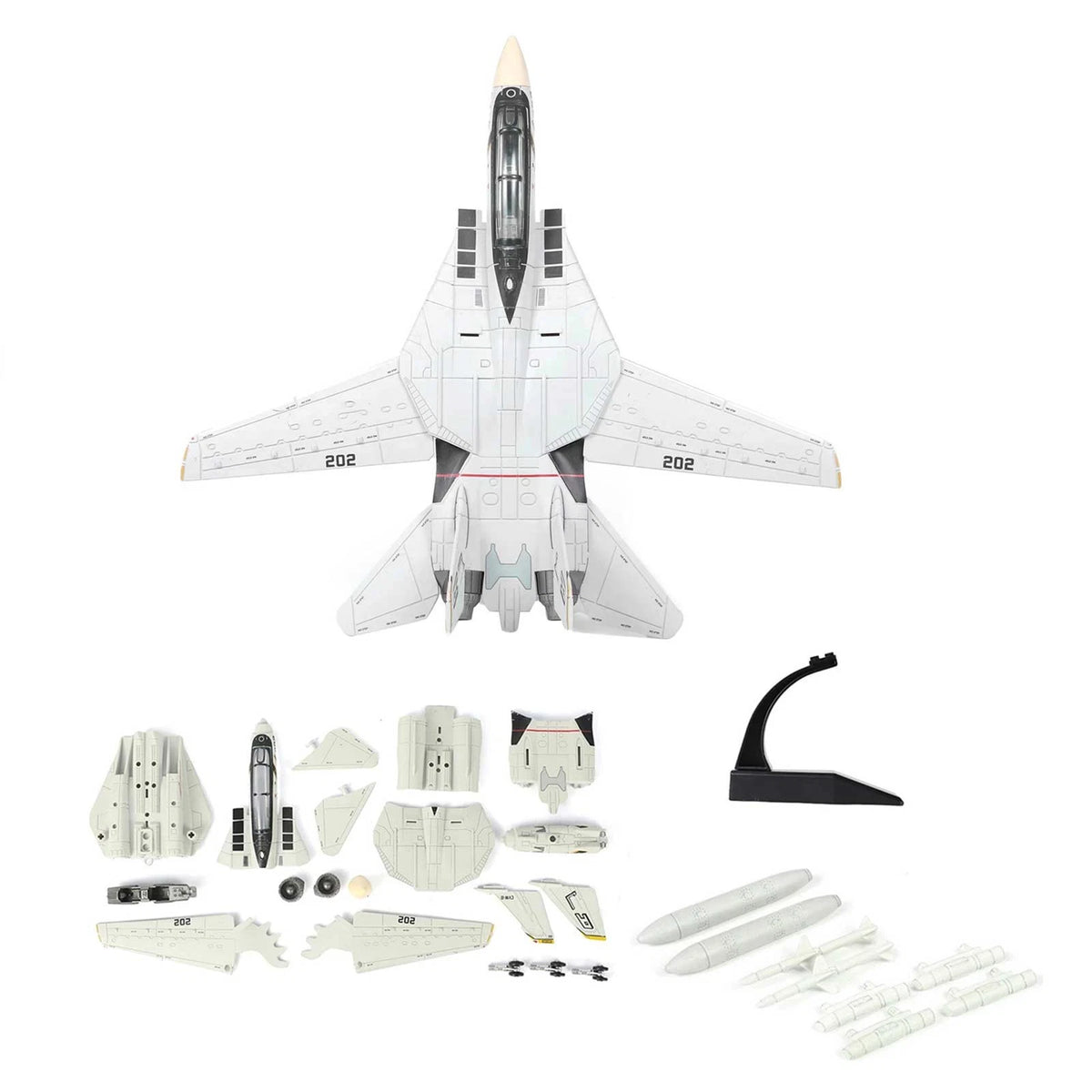 F-14 Tomcat Fighter Model Kit 1/72 Scale (27cm) United States Navy