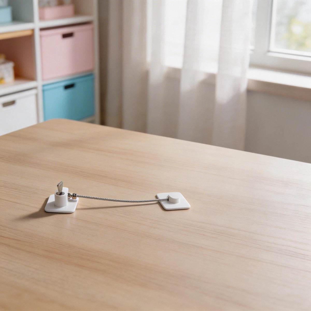 Refrigerator Lock for Cabinets and Drawers (Easy Open, Secure)