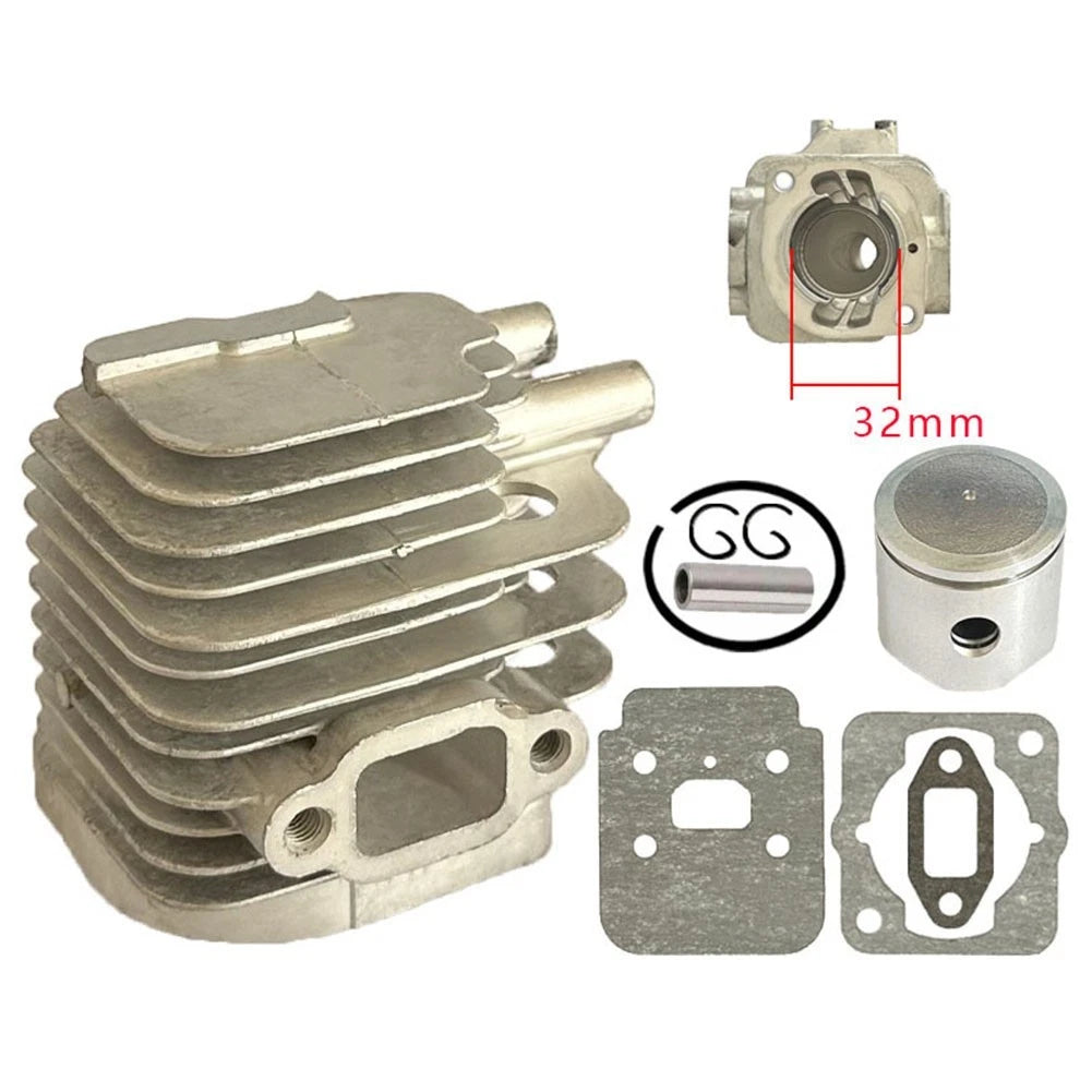 Cylinder Assembly for ECHO GT225 SRM225 PAS225 (A130000540, 32mm Bore)