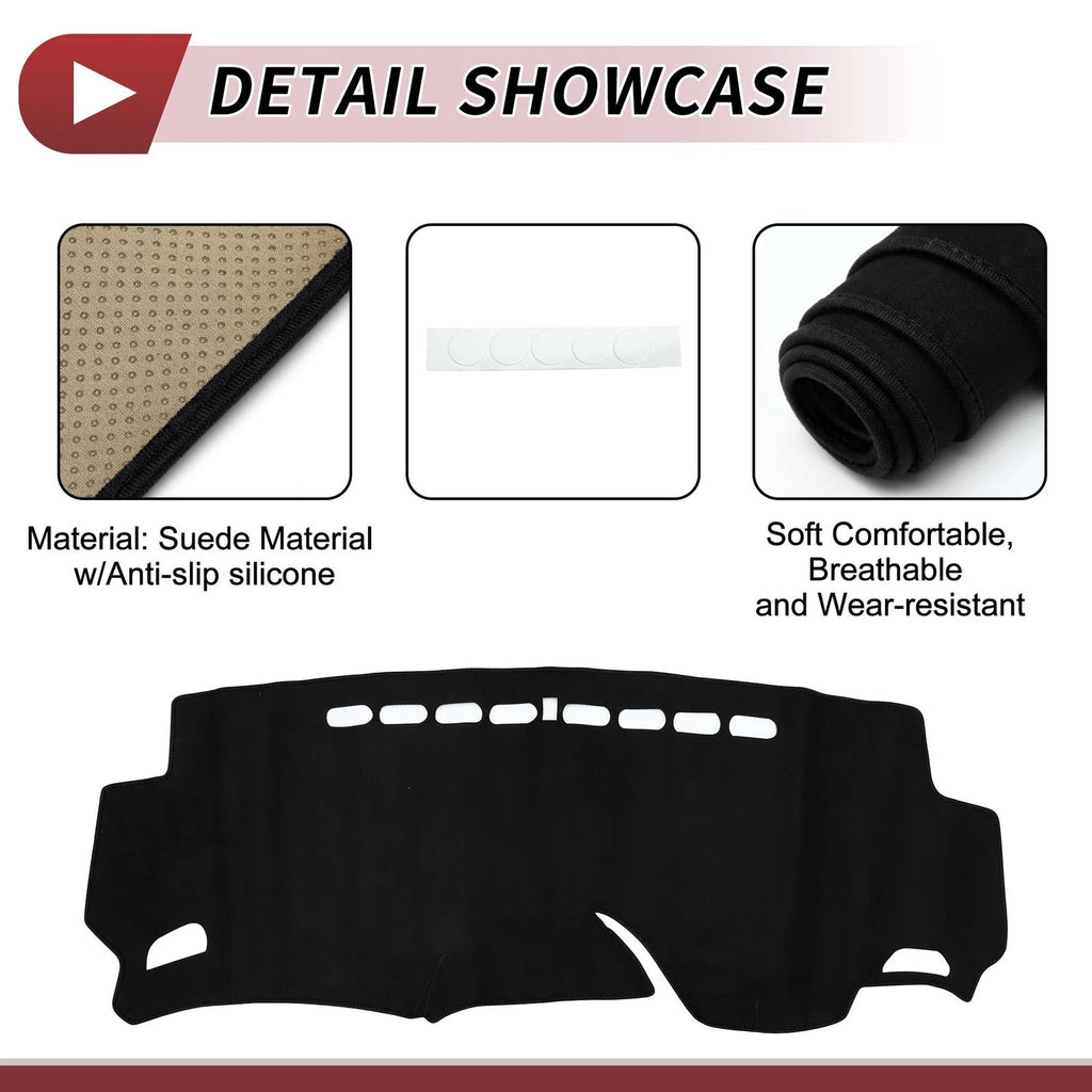 Dashboard Dash Cover Mat Sun Protector for HONDA Shuttle GK8-9 (2015–2024)