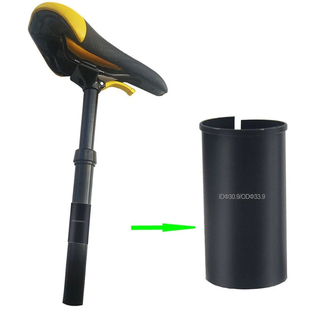 Bicycle Frame Reducer Adapter Sleeve 30 9 33 9mm Aluminum Alloy