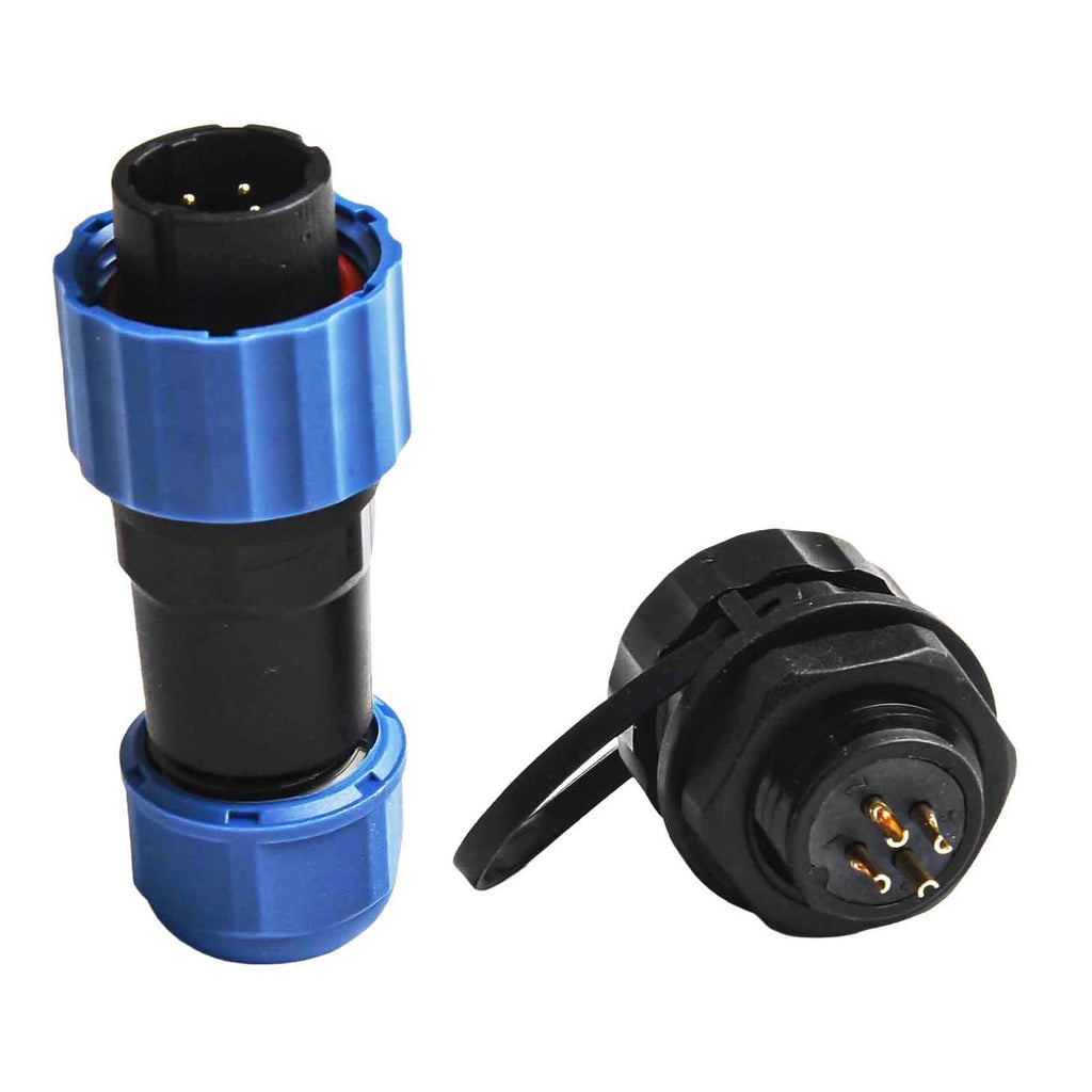 Socket Circular Connector SP16 for Panel Welding (2/3/4/5/7/9 Pin)