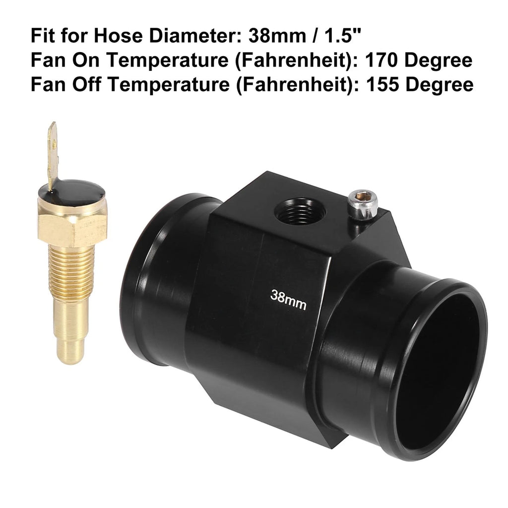 Radiator Hose Fitting Adapter with Sensor Switch for