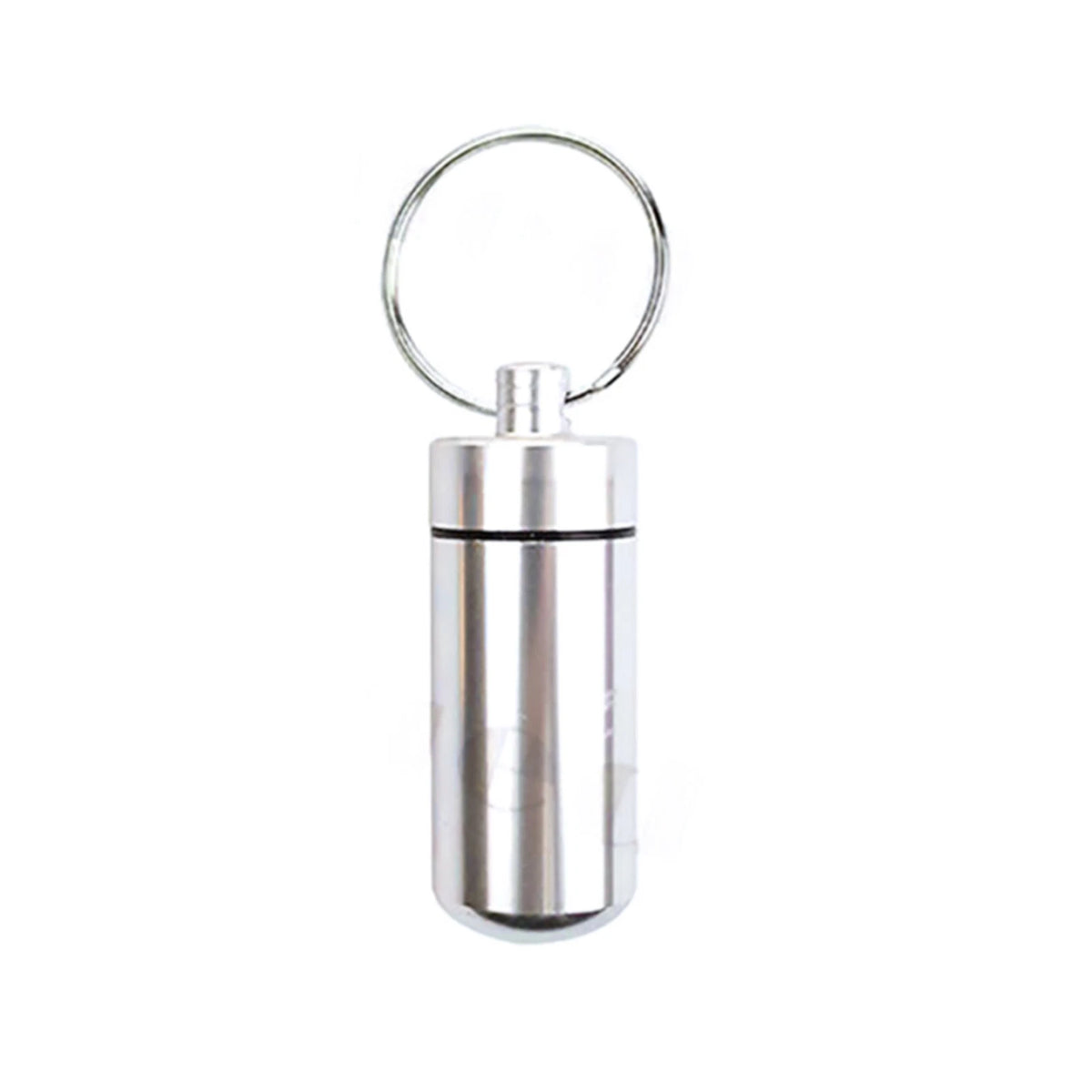 5Pcs Pill Bottle Keychain Case for First Aid Container
