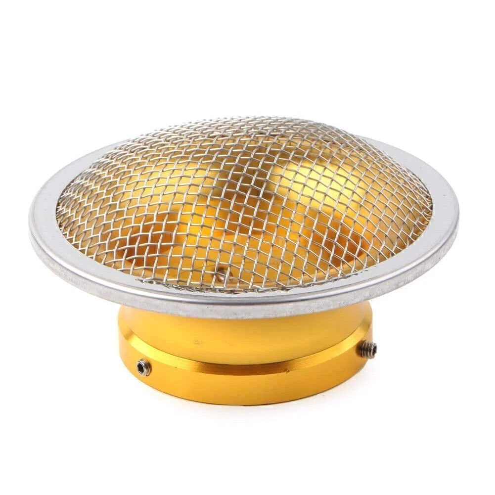 CNC Velocity Stack Air Filter Cup for PWK32 PWK34 Carb 50mm (2") Gold