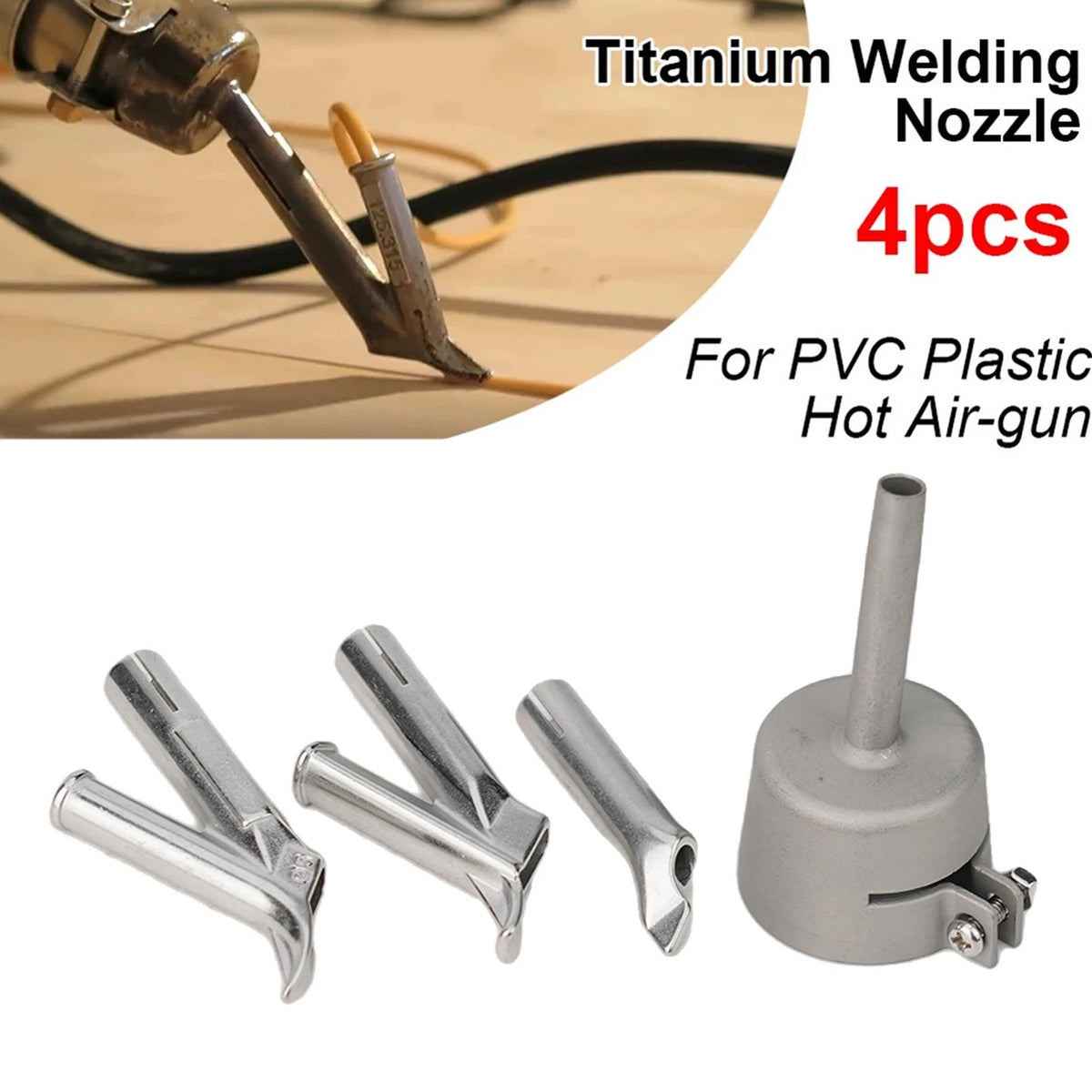 4X Triangle Speed Welding Nozzle Set for Perfect Joints