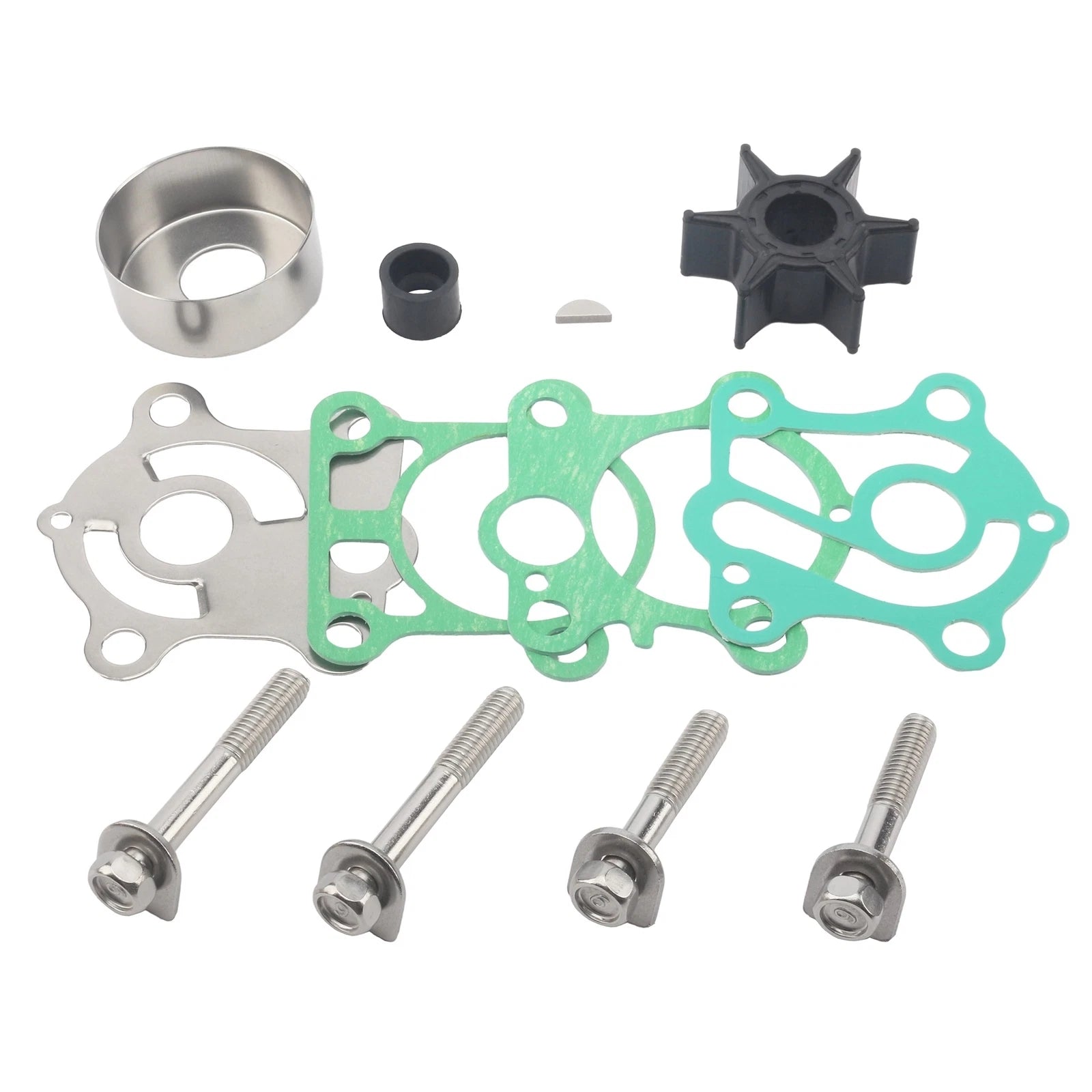 Water Pump Repair Service Kit 6H4-W0078-00 for Yamaha Outboard