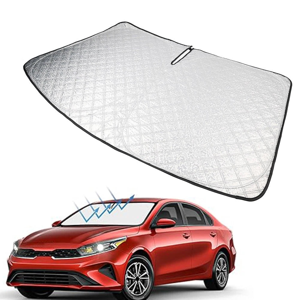 Foldable Windshield Sun Shade for Kia Forte (2019–2024)