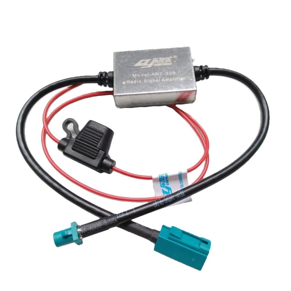 Inline Booster for Car 12V FM & AM Radio (Improved Reception)