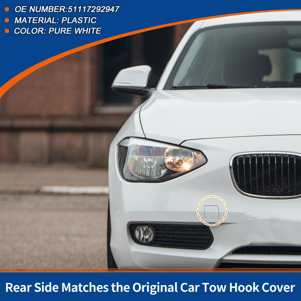 Front Tow Hook Cover Replacement for BMW 1 Series F20 (2012–2019)