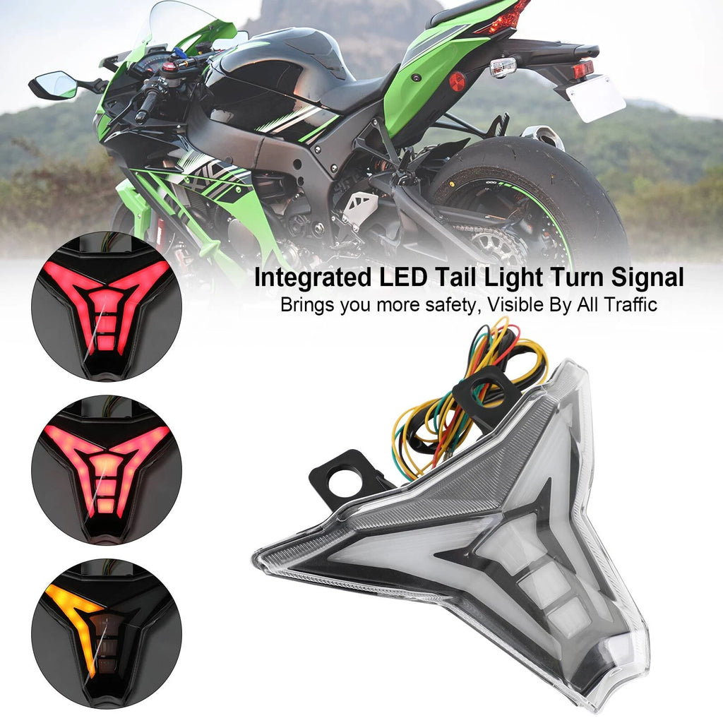 Integrated Tail Light Turn Signal for Kawasaki Ninja ZX10R Z1000 (2013–2022)