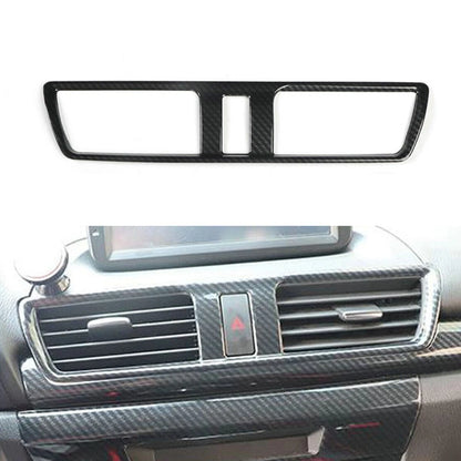 Carbon Fiber Style Vent Trim Cover for Mazda 3 Axela (2014–2018)