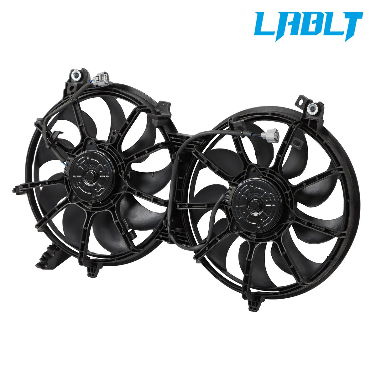 Radiator Condenser Cooling Fan Assembly for Infiniti EX35 (2008–2012) G37 (2008–2013)