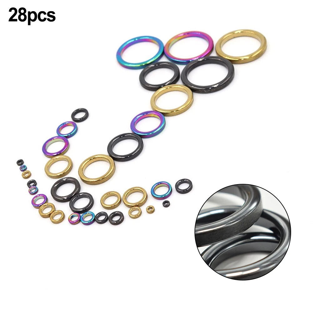 Fishing Rod Ring Guide Replacement Kit
