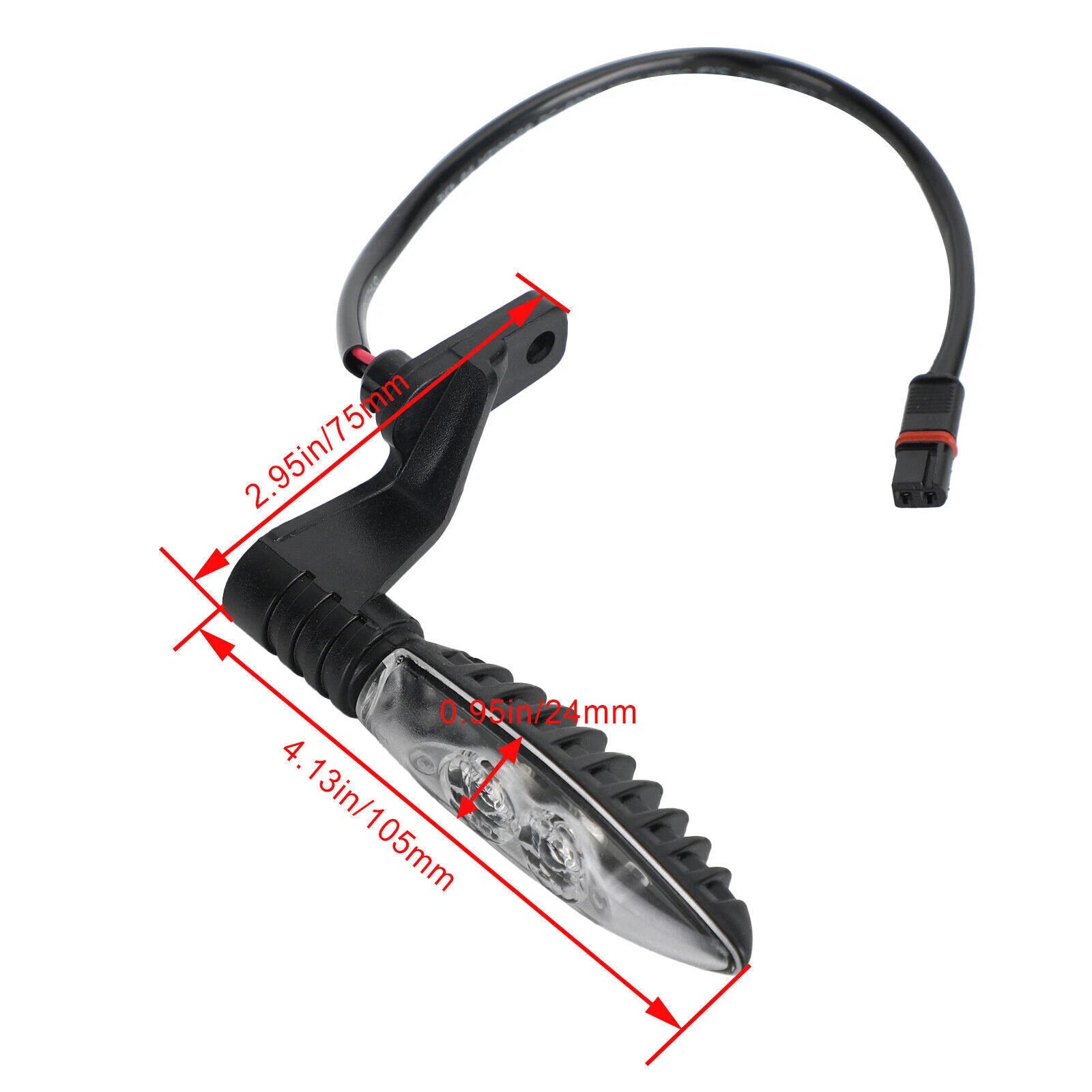Rear LED Turn Signal Lights for BMW F650 F700GS F800GS R1200GS (2008–2018)