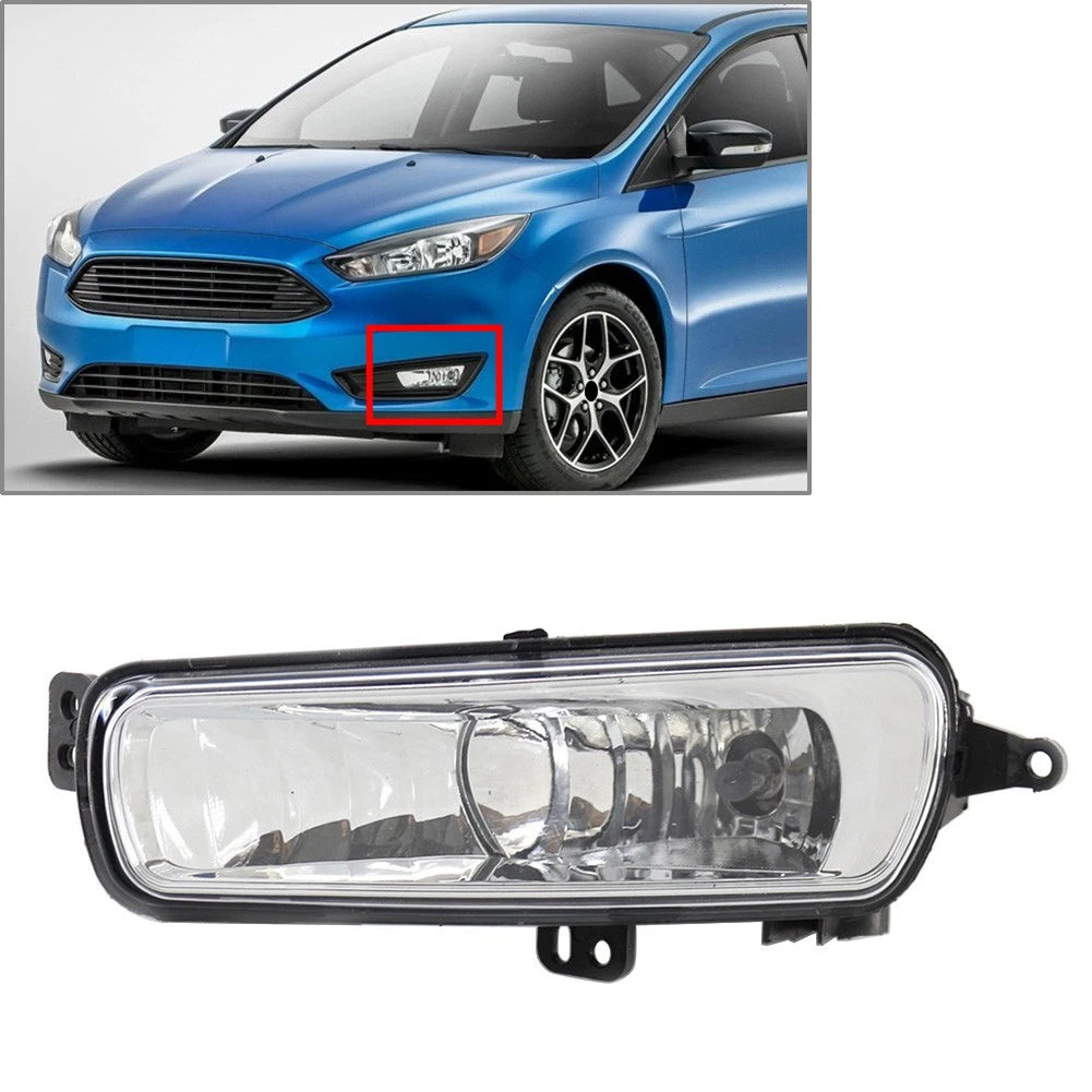 Fog Light with Bulb for Ford Focus (2014–2018) F1EB-15A254-AB Left