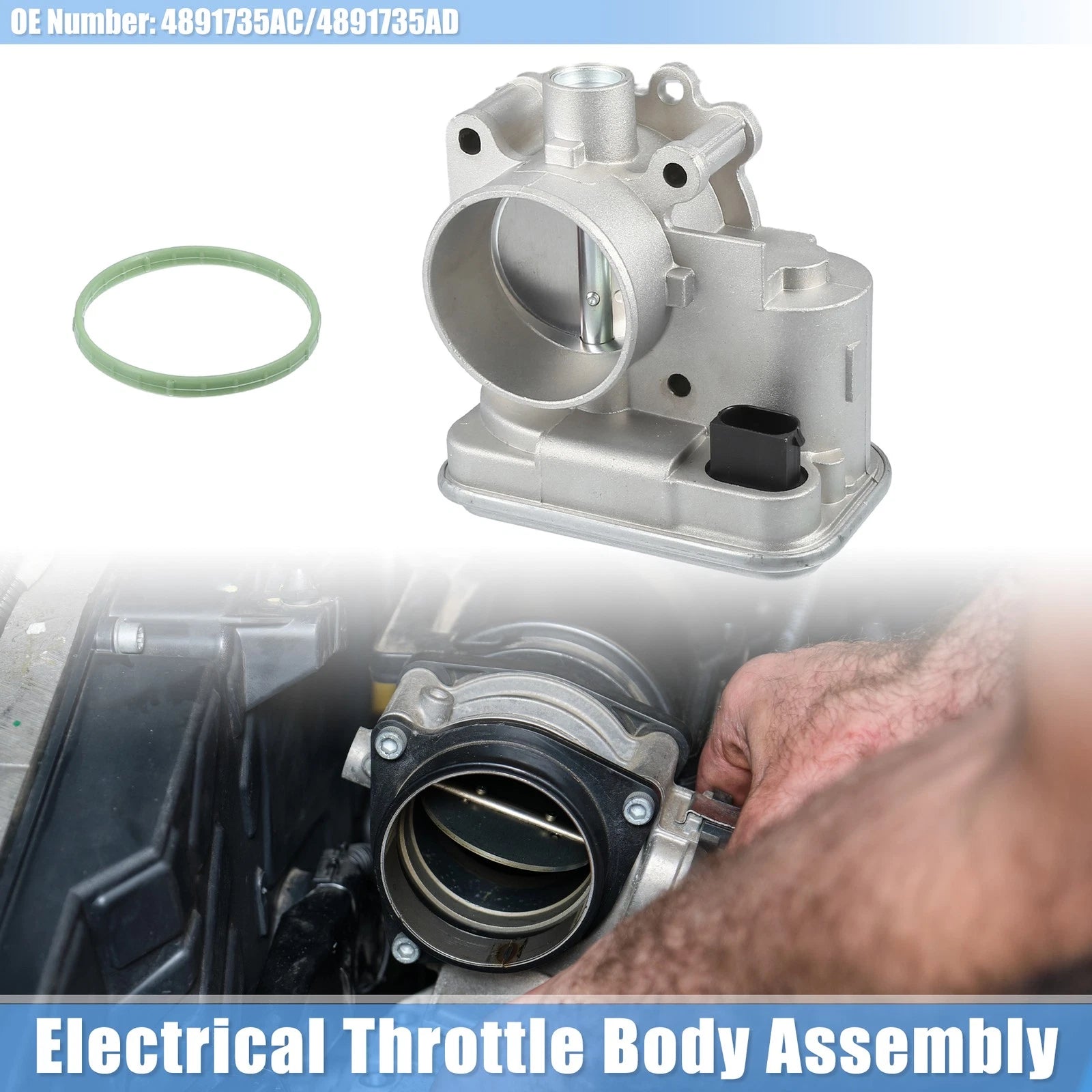 Electronic Throttle Body Assembly Replacement for Dodge Avenger (2008–2014)