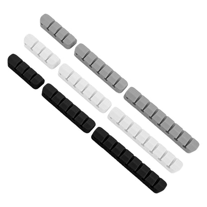 Silicone Cable Organizer with 9 Wire Clamps for Effective Storage