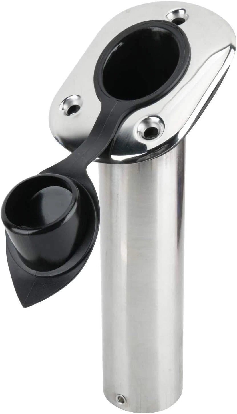 4X Stainless Steel Fishing Rod Holder for Boat (30 Degree)