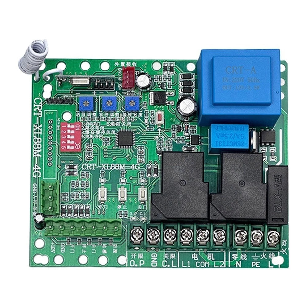 Electric Door Control Board for Automatic Sliding with Remote and LEDs