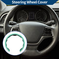 Steering Wheel Cover for Universal Fit (14.96", Celeste Blue)