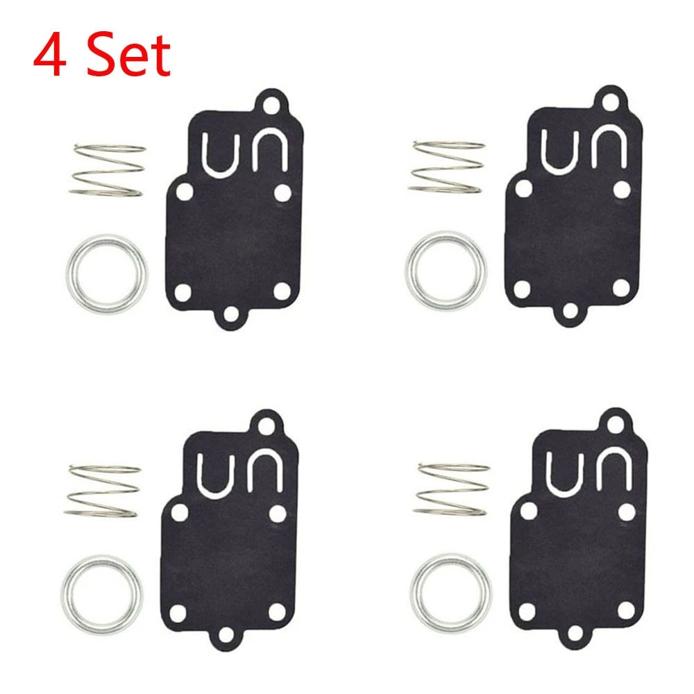 Set of 4 Carburetor Diaphragm Kit for Briggs & Stratton (270026, 272538, 272538S, 272637)