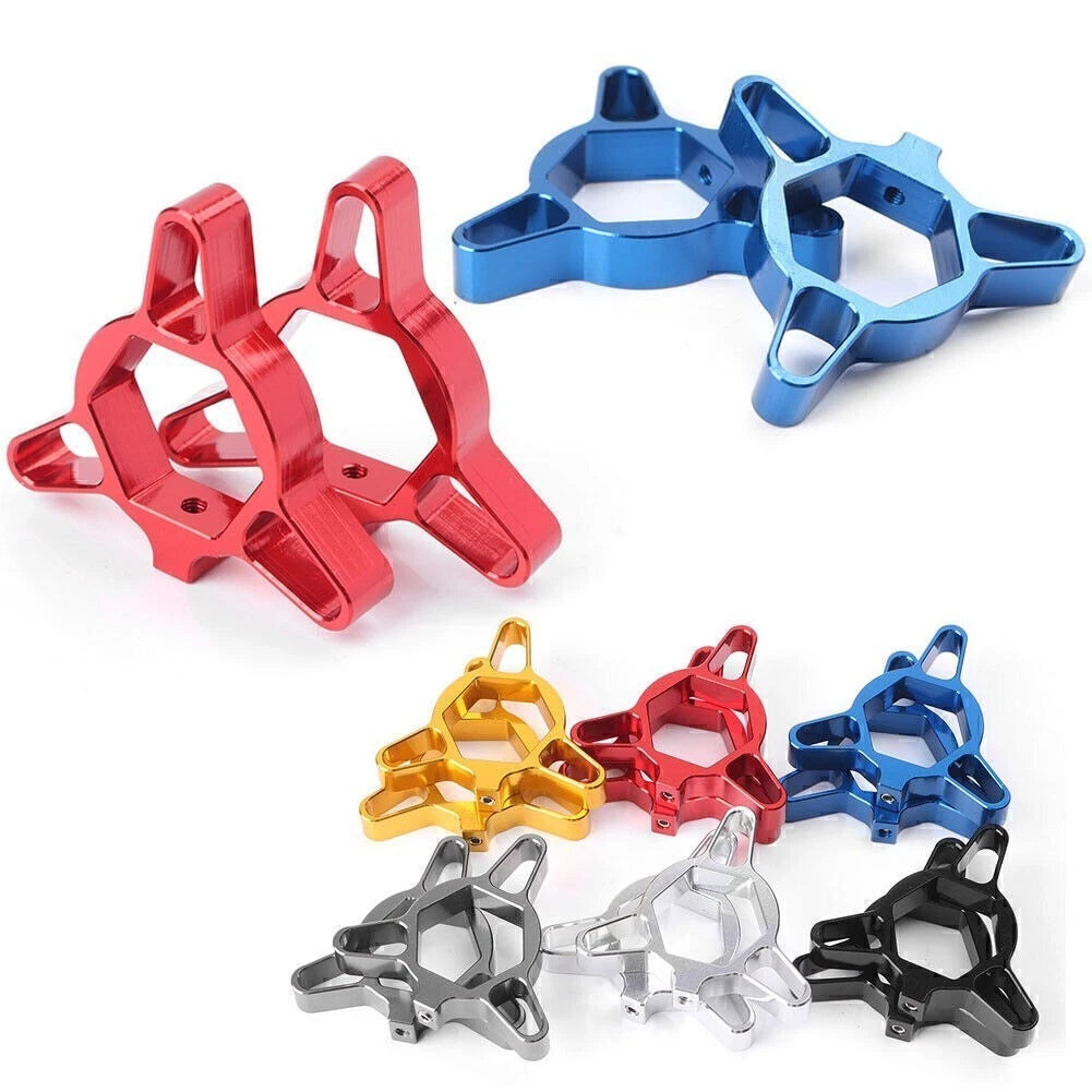 2X Hexagon Anodized Front Fork Preload Adjusters for Honda Yamaha