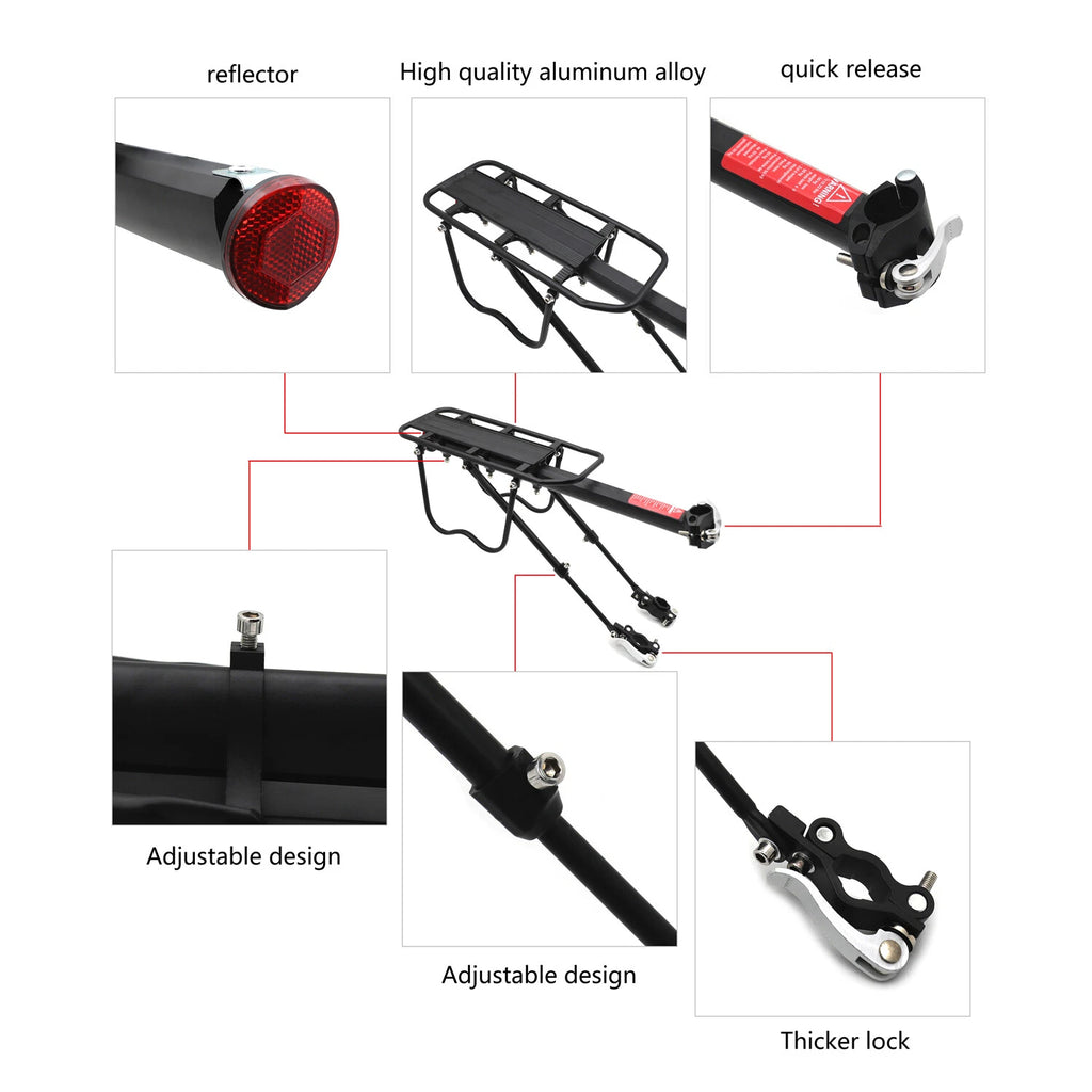 Rear Rack for Bicycle Carrier (2.0 Quick Release)