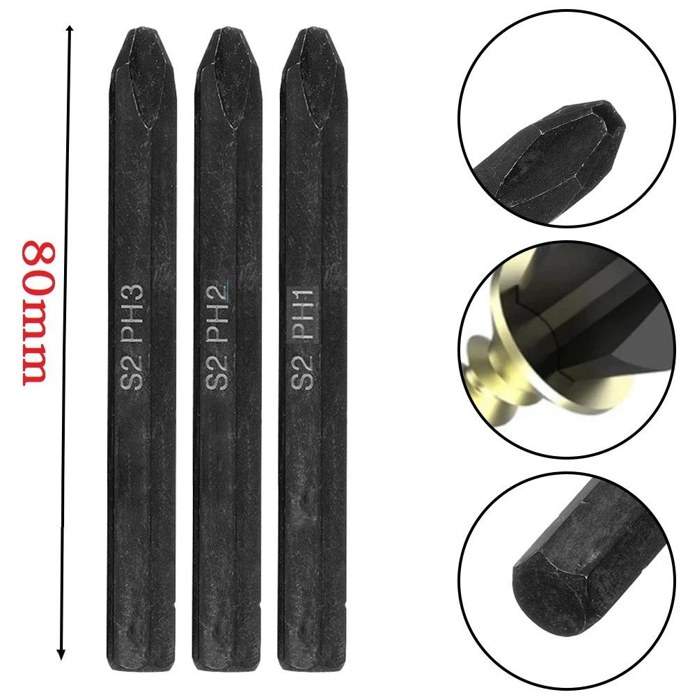Cross Screwdriver Bit for Electric Screwdriver (PH1)