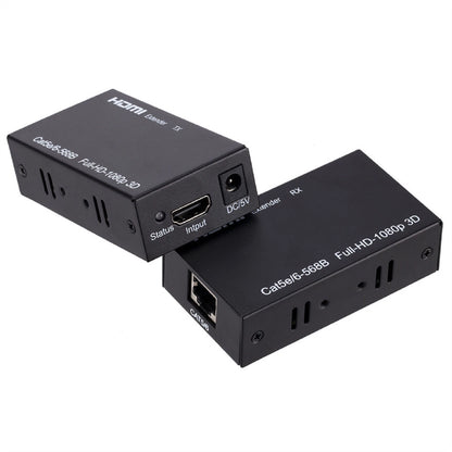 RJ45 HDMI Network Extender 1080P Transmitter Receiver Adapter for