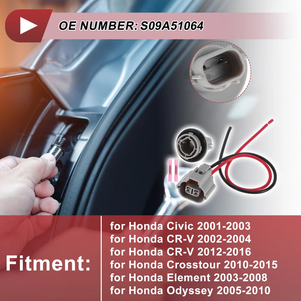Turn Signal Light Socket Wiring Repair for Honda Civic 2001–2003