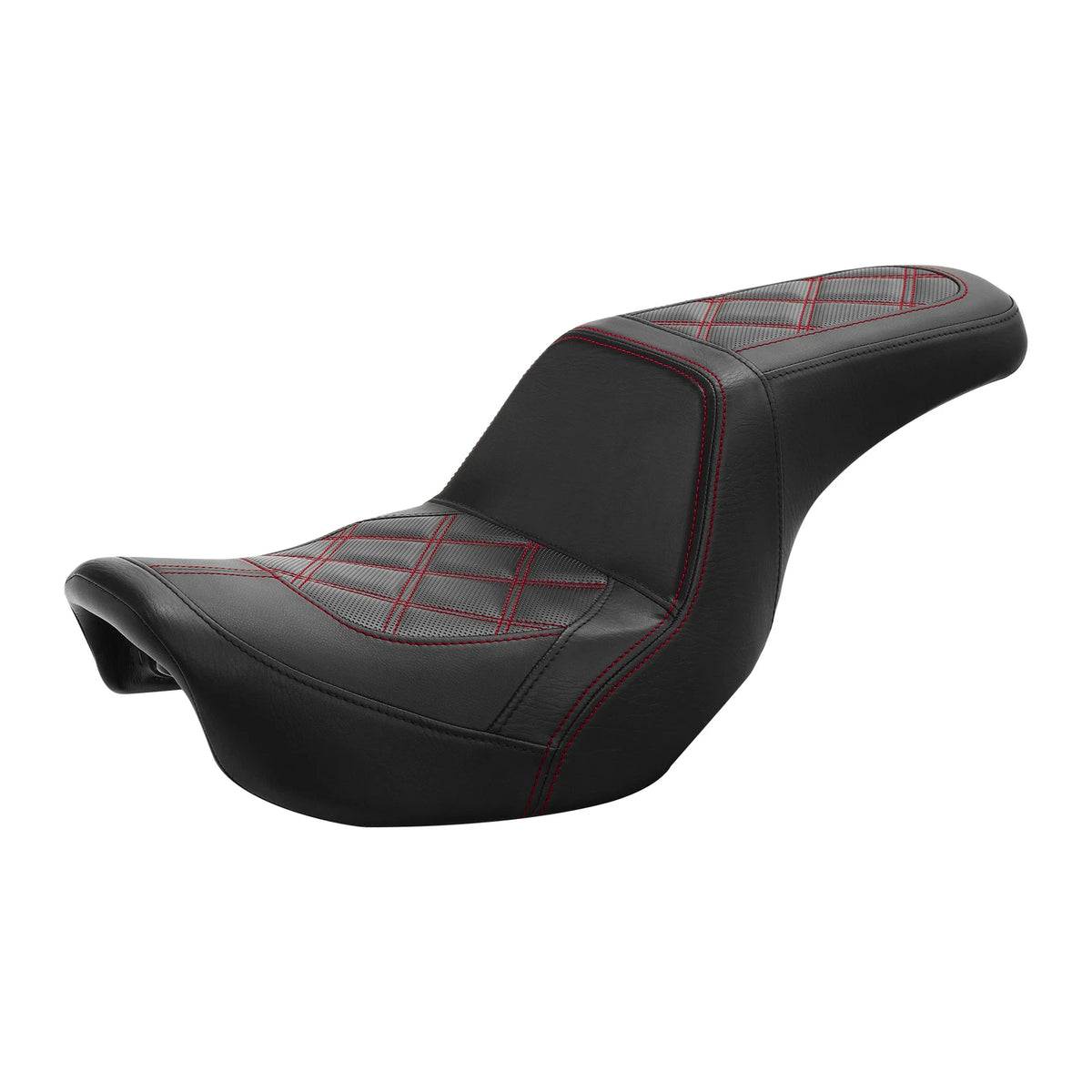 Driver Passenger Seat for Harley Dyna Low Rider Street Bob Super Glide (2006–2017)