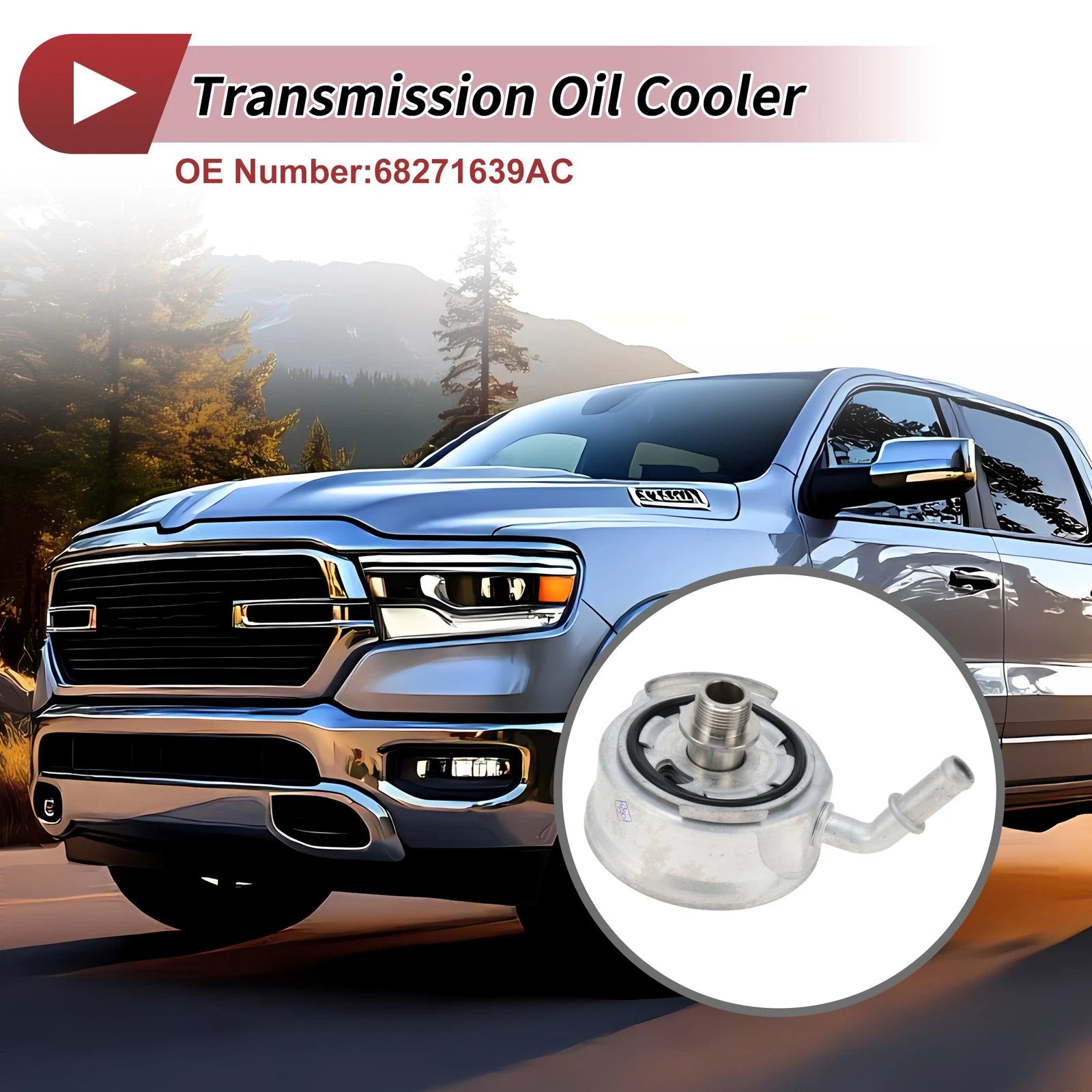 Engine Oil Cooler No. 68271639AC for