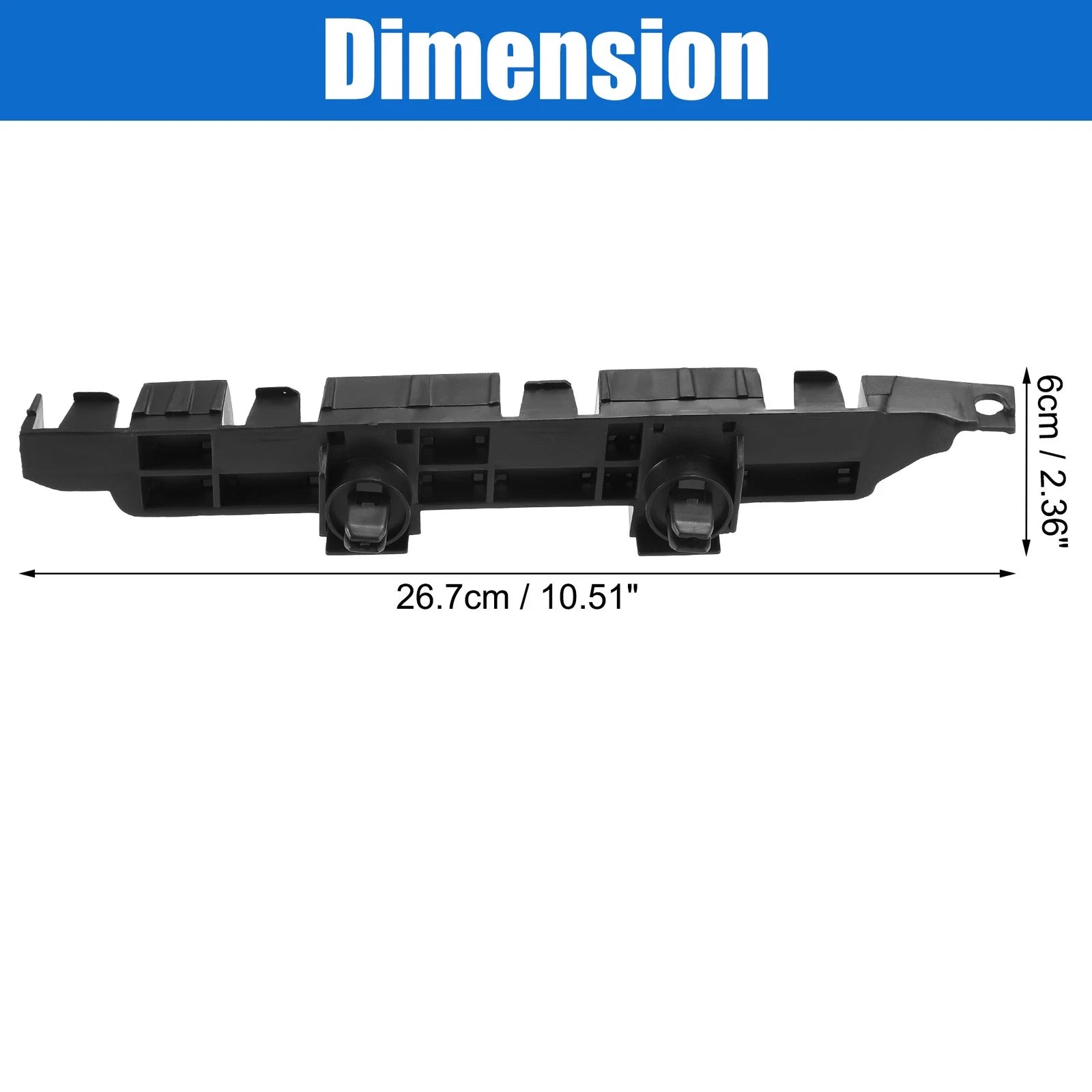 Right Side Front Bumper Mounting Support Bracket for Honda Accord (2003–2005)