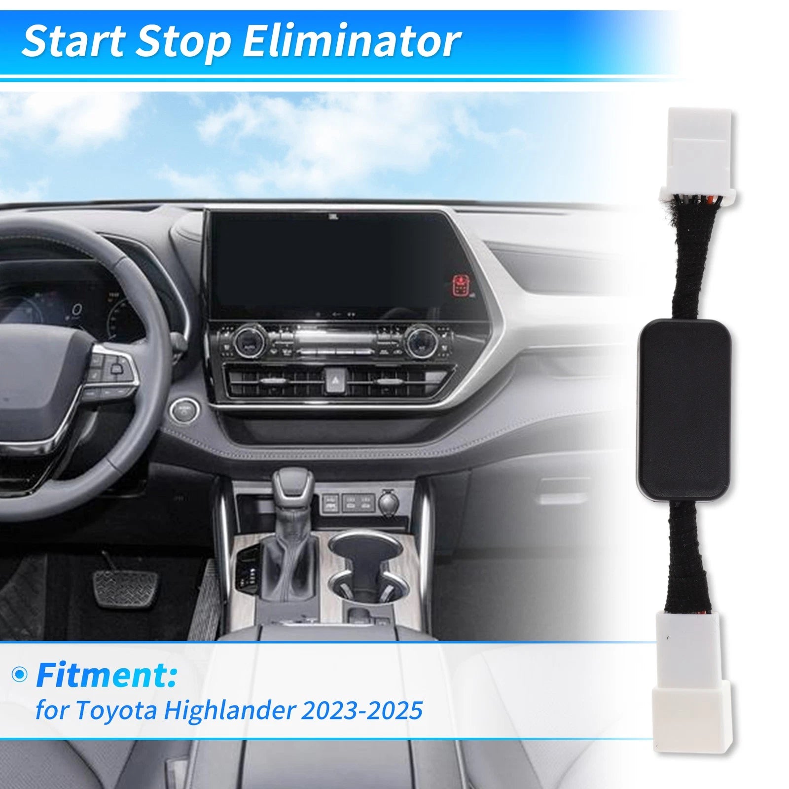 Auto Start Stop Eliminator for Toyota Highlander (2023–2025)