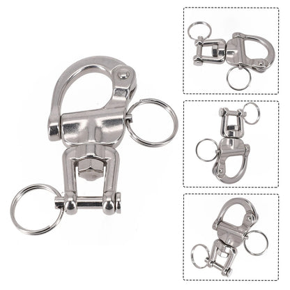 316 Stainless Steel Jaw Swivel Snap Shackle for Various Applications
