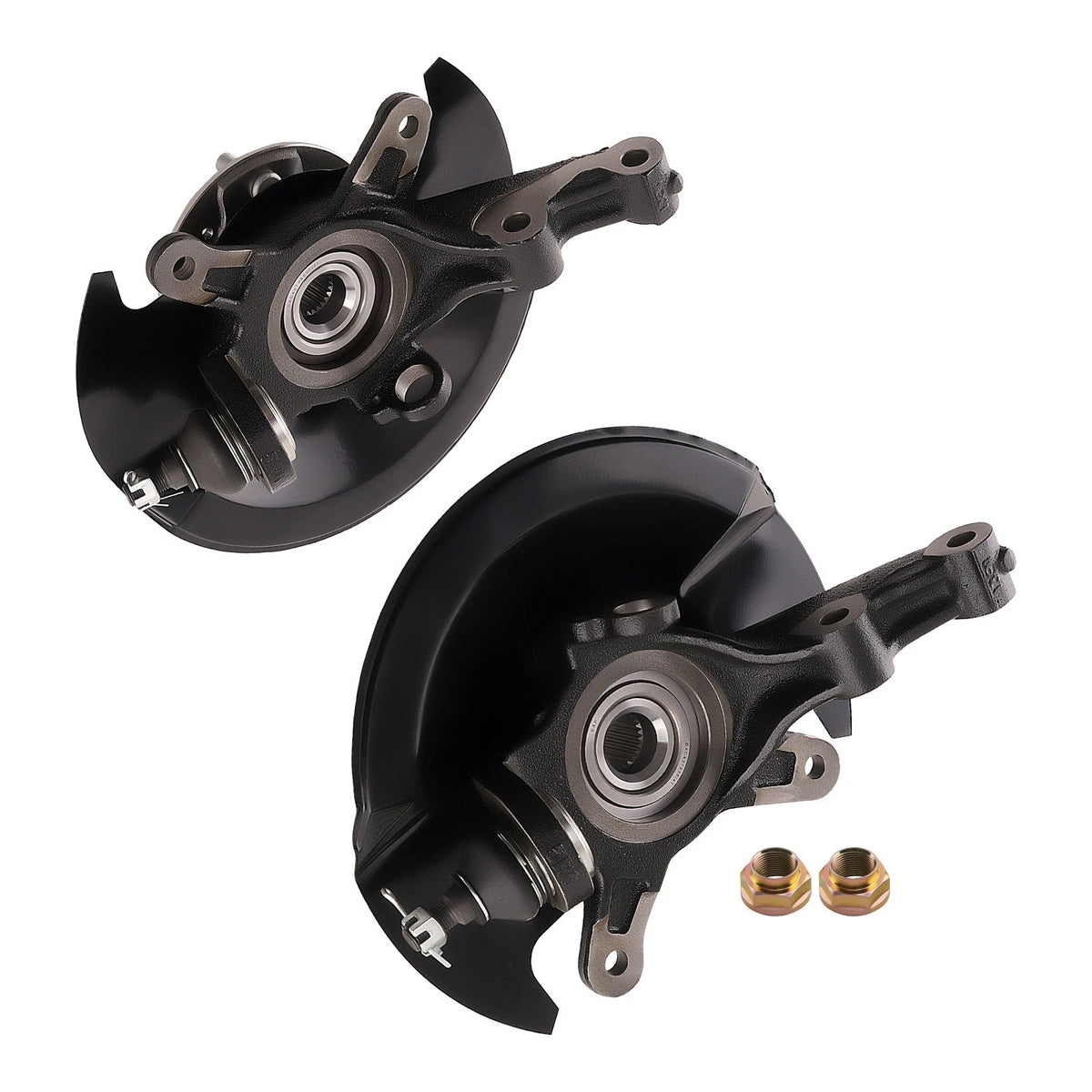 2X Front Wheel Hub Bearing Steering Knuckle Assy for Honda Civic (CNG) 51215-S5A-J30